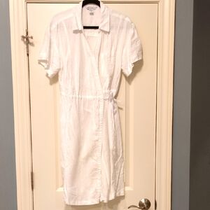 Athleta White Midi Dress